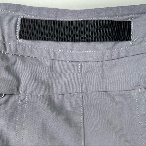 Columbia Grey Nylon Shorts Size 12 Activewear Hiking Outdoor Sporty - Picture 2 of 13
